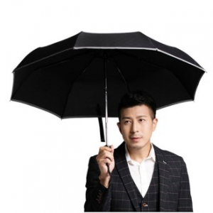 CD846 EL 접이식 리버스 완전 발광 안전 우산+차량용 비상망치