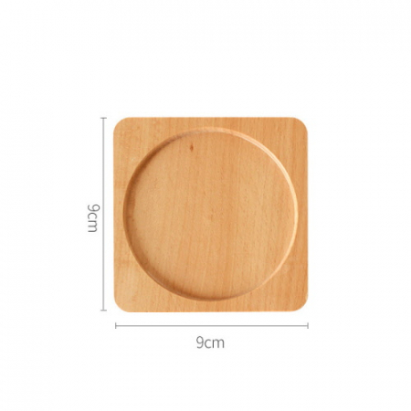 CG609 에코라이프 우드 컵받침 느티나무 단열매트 #2