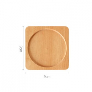 CG609 에코라이프 우드 컵받침 느티나무 단열매트