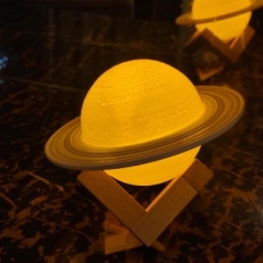 CG682 에코라이프 스 타라이트 천문대 토성 무드등 (13cm)
