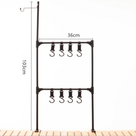 CG005 네이쳐 아웃도어 데스크탑 다목적랙(이중+램프 랙) #2