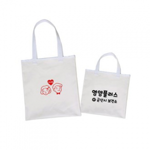 면7수 사각 에코백