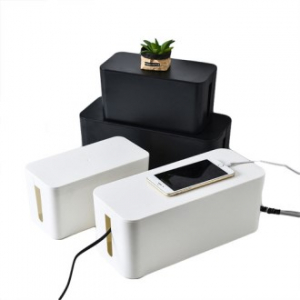 CH115 에코라이프 디럭스 플라스틱 전원코드 정리 수납함 (소)