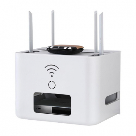 CH124 에코라이프 고급 플라스틱 와이파이 공유기 보관함 #2