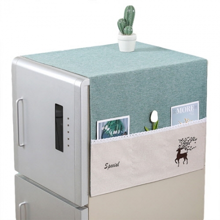 CH183 에코라이프 심플 다목적 린넨 냉장고 먼지 커버(55*130) #2