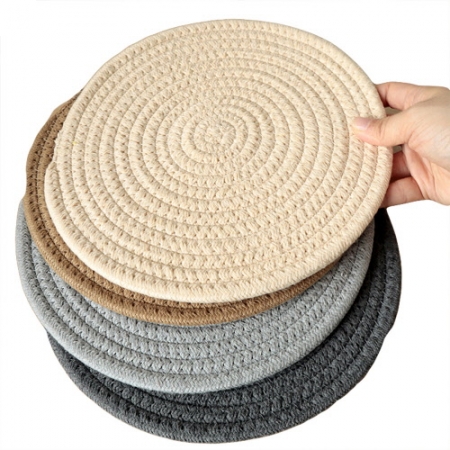 CF952 에코라이프 데일리 면실 재질 식탁매트(30cm) #2