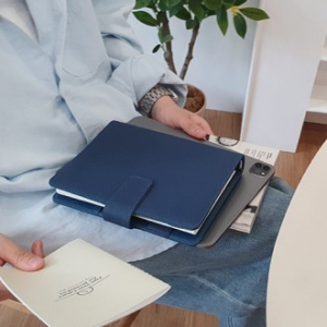 블루 리펌 6공 자석 시스템 다이어리 32절