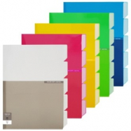 칼라칩 5섹션 화일 홀더