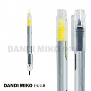 단디미코 더블펜, 볼펜 + 형광펜