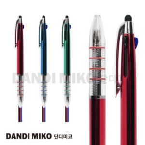 단디미코 3색 터치펜 0.7mm