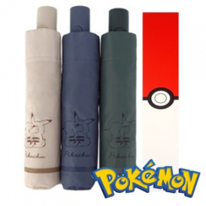 포켓몬스터 우산 3단 자동 우산