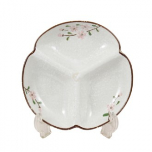 더 블룸 3칸 나눔접시 중형