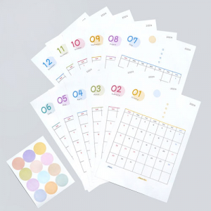 2026 먼슬리 캘린더A5 // 주문제작형