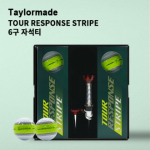테일러메이드 투어 리스폰스 스트라이프 6구 자석티 세트 (3pc)
