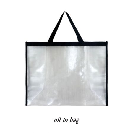 속보이는 친구백 L, 방수 타포린원단 다회용백 L사이즈 #5