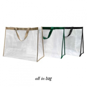 속보이는 친구백 L, 방수 타포린원단 다회용백 L사이즈