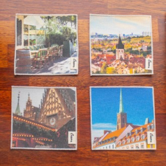 주문제작형 패브릭 티코스터