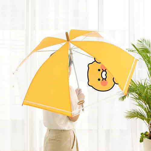 캐릭터 투명 우산 8폭형