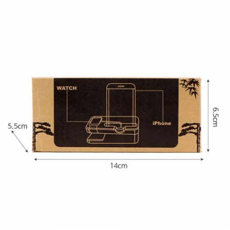 스마트워치 베이직 핸드폰 거치대 / 원목 스마트폰 워치 거치대 #4