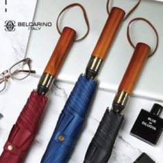 벨카리노 8K 고급 우드 암막 자동 장우산 골프우산 의전용 우산