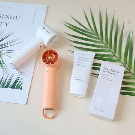 레스쁘리 2P 선물세트 E (베니테이블 선크림 50ml + 터빈 미니 선풍기) #3