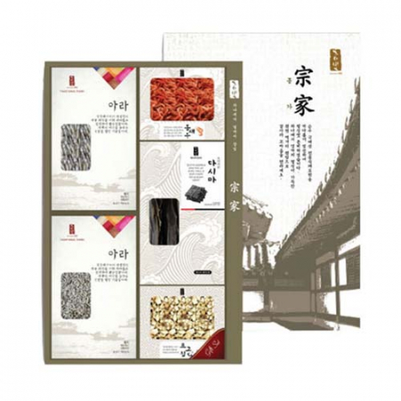 참빛 종가 2호 홍새우 표고버섯 멸치 5종 명절 선물세트 #3