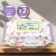 [대형원단 / 대형물티슈] 맘이고운 와이드 60매 (45gsm)