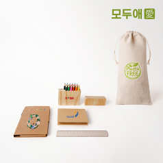 모두애 그린키트 문구 수첩 세트