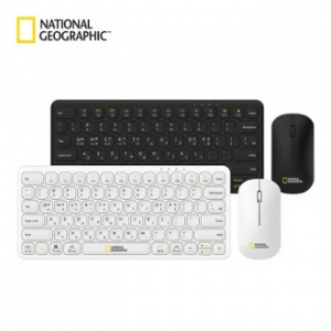 [내셔널지오그래픽] 블루투스 무선 키보드 & 마우스 세트