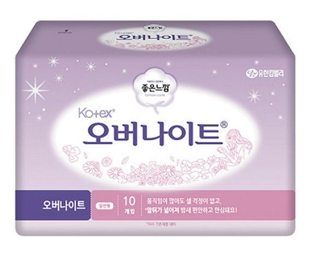 생리대 좋은느낌 오버나이트 10매입 위생용품 #3