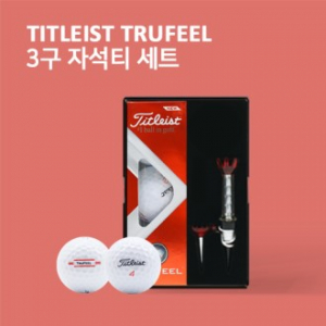 타이틀리스트 트루필 3구 자석티 세트 (2pc) 타이틀리스트 골프공