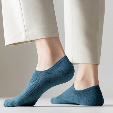 생활더봄 민트톤 남성용 안벗겨지는 페이크삭스 덧신양말 7켤레 #3