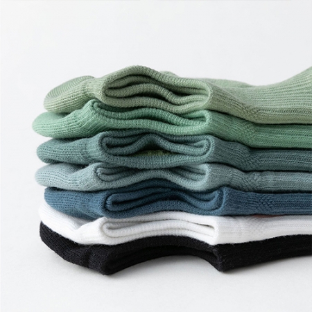 생활더봄 민트톤 남성용 안벗겨지는 페이크삭스 덧신양말 7켤레 #7