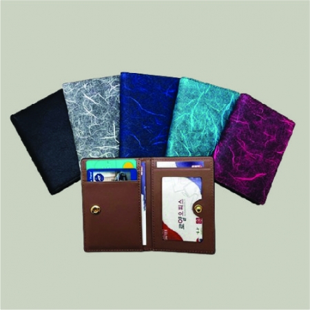 (한지누리) 카드명함지갑  (단추O) #2