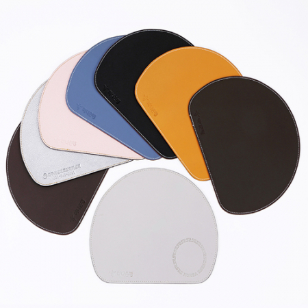 co62 가죽마우스패드 ( 타원) #2