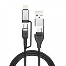 플레오맥스 PM-PD60W 4in1 초고속 충전케이블 4IN1