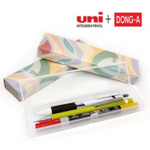 제트스트림 볼펜 (0.5mm) +동아 제트 샤프 (0.5mm) +동아 체크 마킹 컴퓨터용 싸인펜 세트