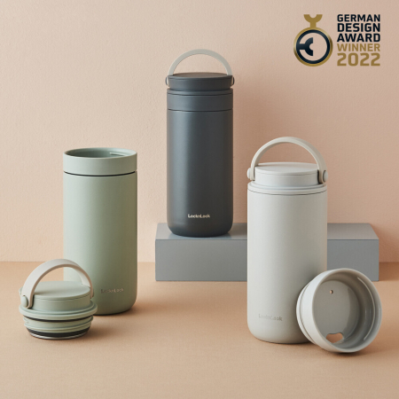 락앤락 보온 보냉 스텐 메트로 투웨이 고리 텀블러 355ml 민트 / 화이트 / 그레이 어린이집 유치원 사무실 커피 스트로우 #2