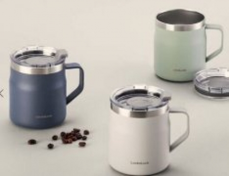 락앤락 보온 보냉 스텐 메트로 머그 컵 355ml 민트 / 네이비 어린이집 유치원 사무실 회의 #2