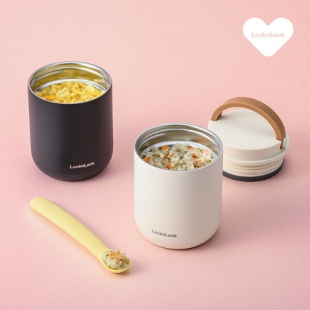 락앤락 메트로 푸드자 보온 보냉 이유식 용기 어린이 초등 직장인 도시락 죽 통 스텐 #2