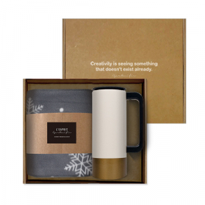 레스쁘리 스페셜 2P 세트 R (무릎담요 + 런던로얄 머그컵 350ml)