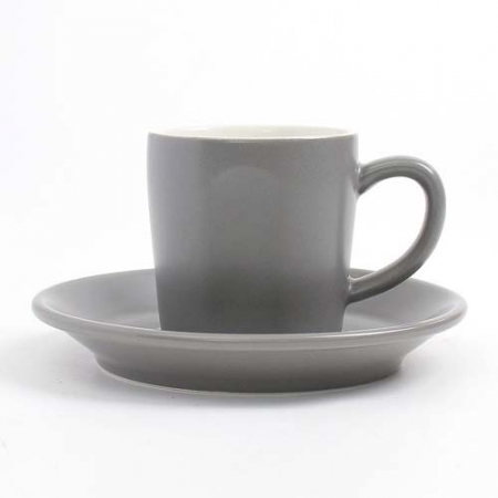 모던시티 도자기 베이직 커피잔 세트 (180ml) 모닝커피 홍차잔 (그레이) #3