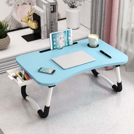 스탠다드 심플 접이식 좌식책상 D-4(블루) 공부책상 #2