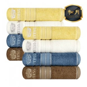 [송월타올]카운테스마라 뱀부 블록40 세면타올