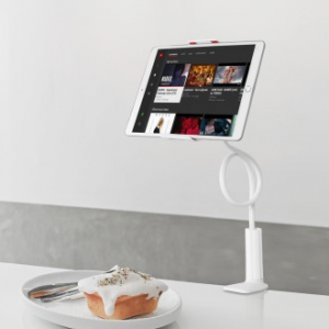 레벤트 스마트기기 자바라 거치대, 침대 누워서 핸드폰 태블릿 아이패드 자바라 스탠드 거치대 RB30