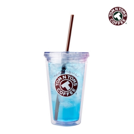 탐앤탐스 더블콜드 450ml 아이스 텀블러 #2