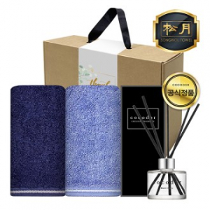 송월 프리미엄 디퓨져 3조 세트 (혼방사 190G2매 +코코도르 200ml 1개)