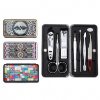 전통자개문양 손톱깎이 크롬 7종 세트