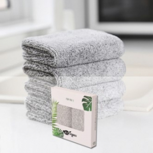 극세사 대나무 숯 만능 행주 2p 25cm×25cm