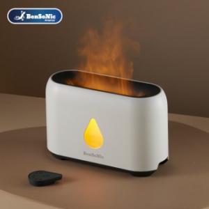 벤소닉 모닥불 불멍 대용량 가습기 200ml (화이트)
